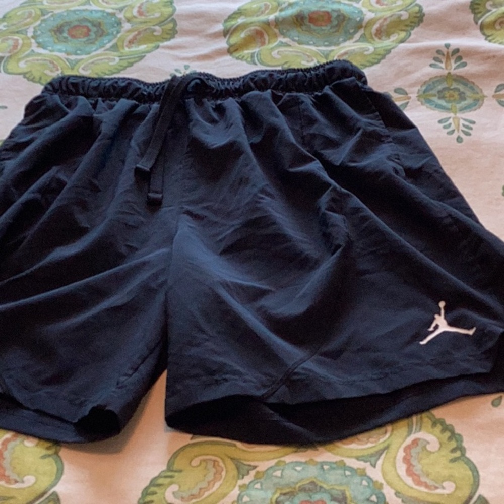 Jordan Black Athletic Shorts